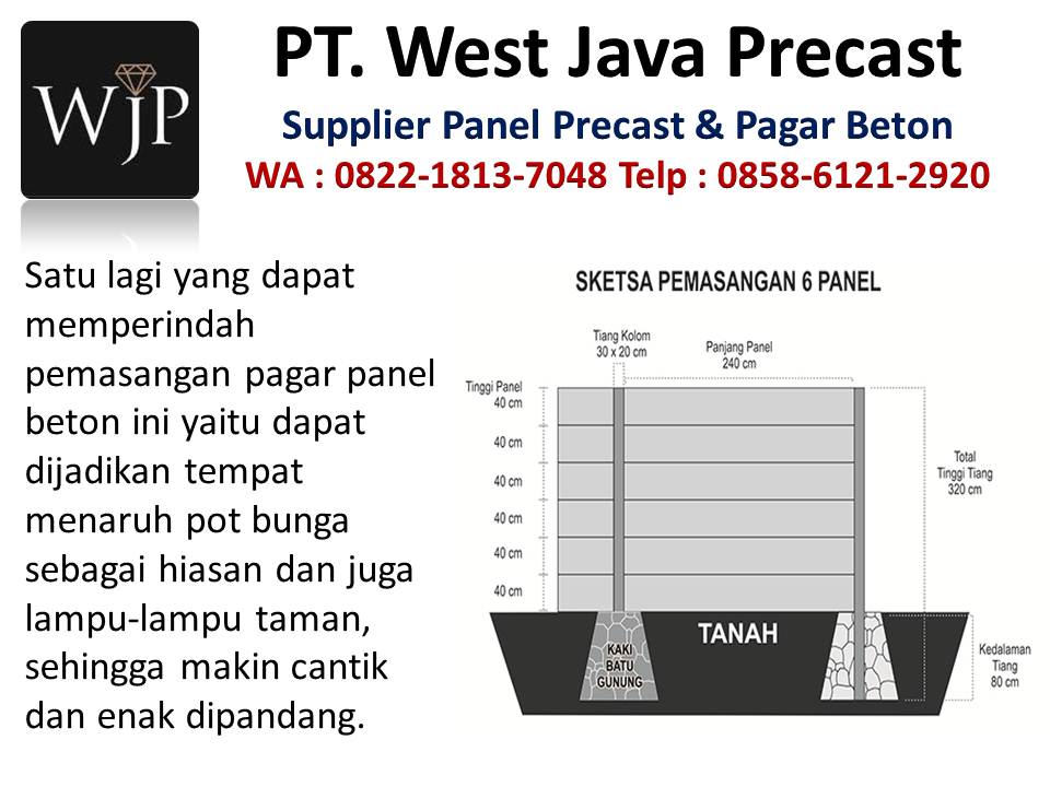 Jual dinding beton pracetak hubungi wa : 082218137048, produsen panel precast di Bandung Mesin-pagar-panel-beton