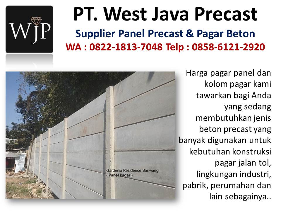 Gambar pagar rumah dari beton hubungi wa : 082218137048 Pabrik-pagar-beton-dan-besi