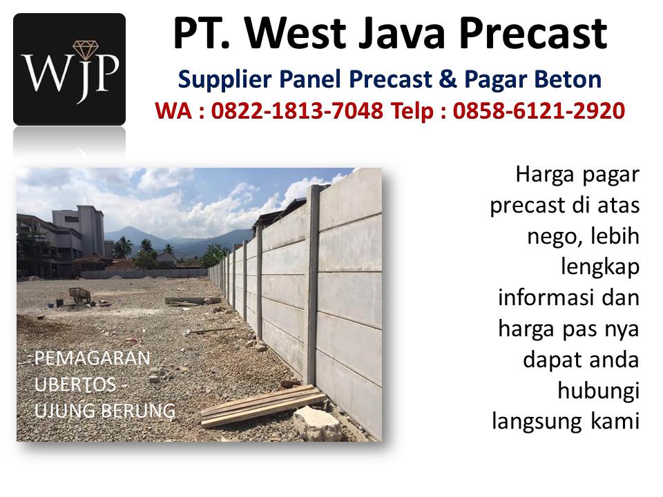 Pagar panel hubungi wa : 082218137048, produsen panel precas Pabrik-pagar-beton-modern